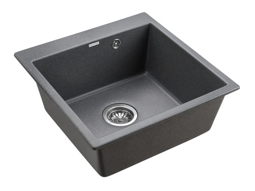 Кухонная мойка Paulmark KANTE 50 PM105152-DG 51х52 цвет графит - фото 2